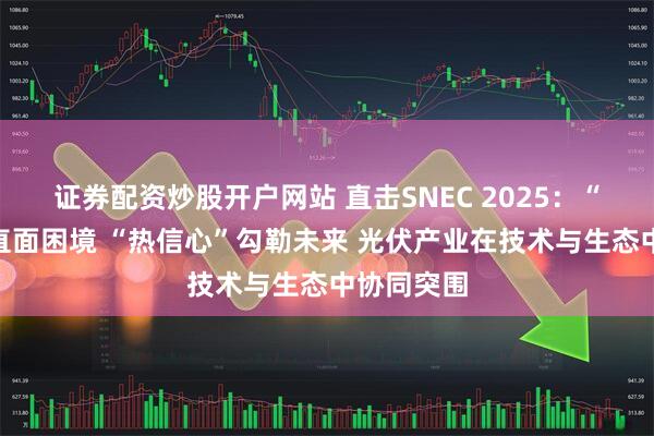 证券配资炒股开户网站 直击SNEC 2025：“冷思考”直面困境 “热信心”勾勒未来 光伏产业在技术与生态中协同突围