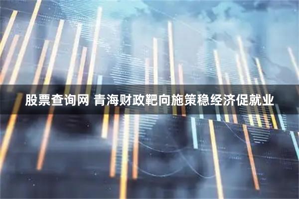股票查询网 青海财政靶向施策稳经济促就业